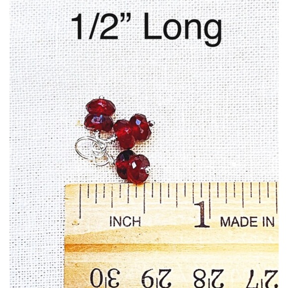 Starter Set Hoop Charms in Sterling Silver or Gold Filled Hoops & 5 Pairs Charms - Picture 8 of 9